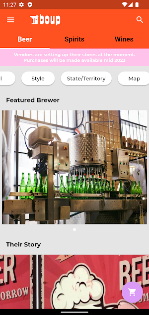 Boup App - Buy Craft Beverages Screenshot 1