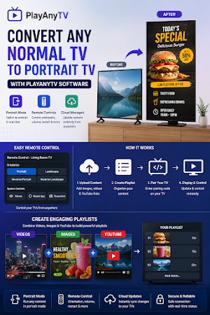 PlayAnyTV: Digital Signage Screenshot 1
