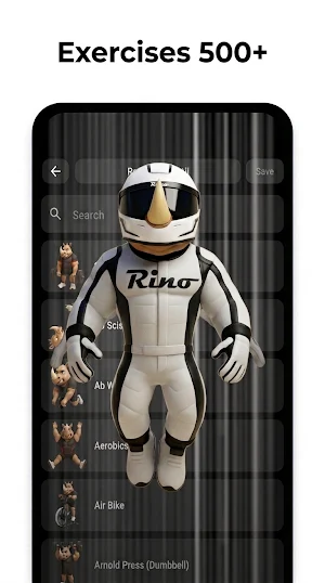 Rhynio - Gym Workout Tracker Screenshot 3