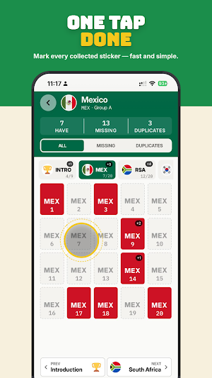 Acha Cromo - Sticker Tracker Screenshot 2