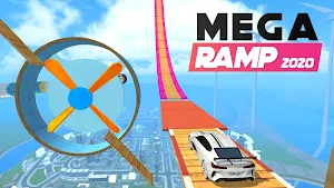 Mega Ramp 2023 - Car Stunts Screenshot 1