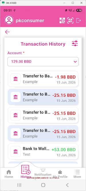 COB Wallet Screenshot 1