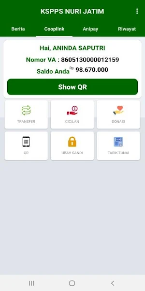 KSPPS NURI JATIM Screenshot 1