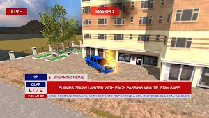Fire Truck Simulator 2025 Screenshot 2