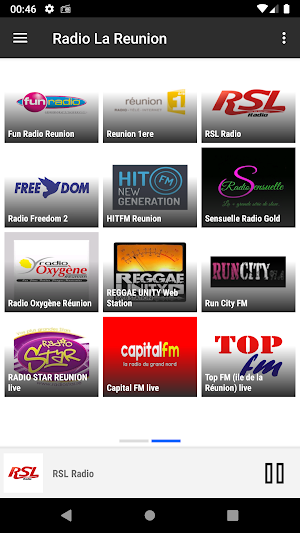 RADIO LA REUNION : Radios Réunionnaises en direct Screenshot 2