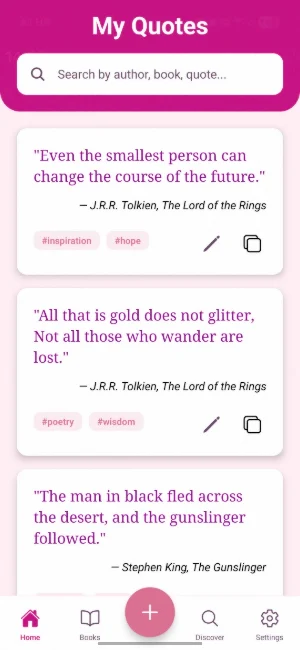 Quote Keeper - Verse Library Screenshot 1