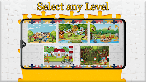 Jigsaw Cartoon Puzzle Game Screenshot 0