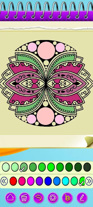 Paint Mandala Color Screenshot 3