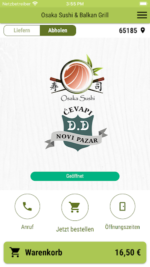 Osaka Sushi & Balkan Grill Screenshot 0