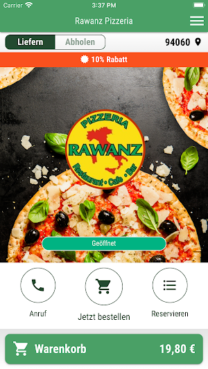 Rawanz Pizzeria Screenshot 0