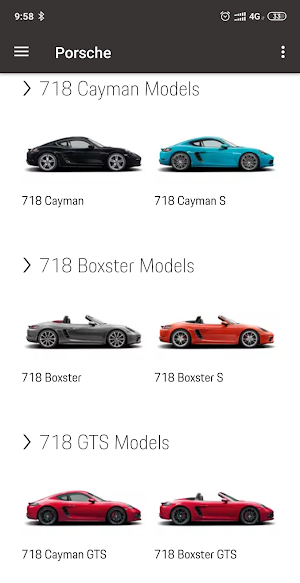 Porsche Center BH Screenshot 1