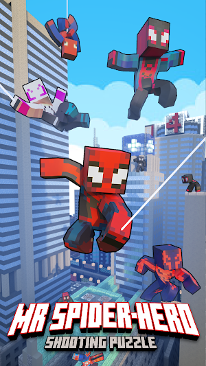 Mr Spider Hero Shooting Puzzle Screenshot 0