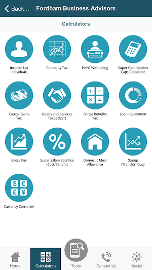 Fordham Business Advisors Screenshot 2