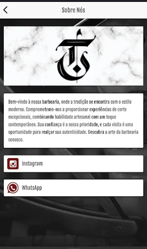 Thierry Barbearia Screenshot 1