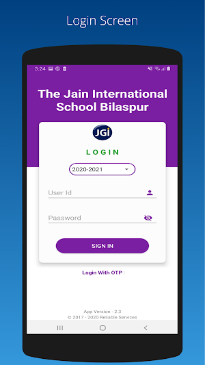 The Jain International School Bilaspur Screenshot 1