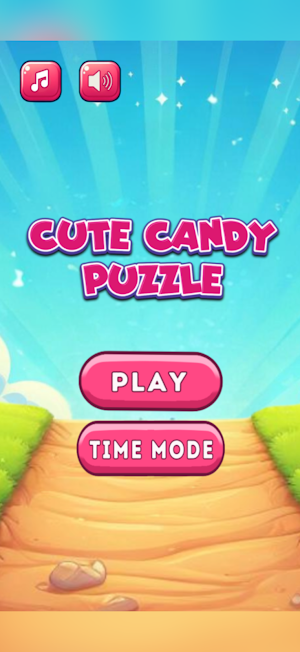 Cute Candy Puzzle Screenshot 3
