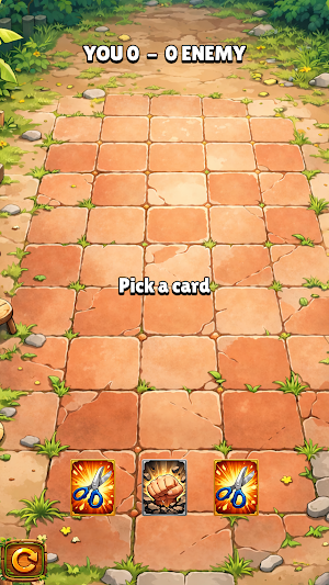 LC Tricards Showdown Screenshot 2