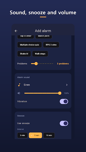 Mission Alarm - Math Alarm Screenshot 2