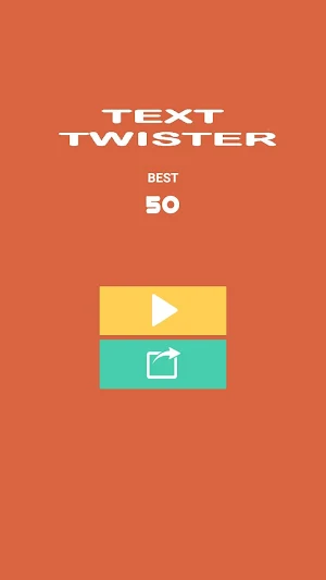 Text Twister  - A Word Game Screenshot 0