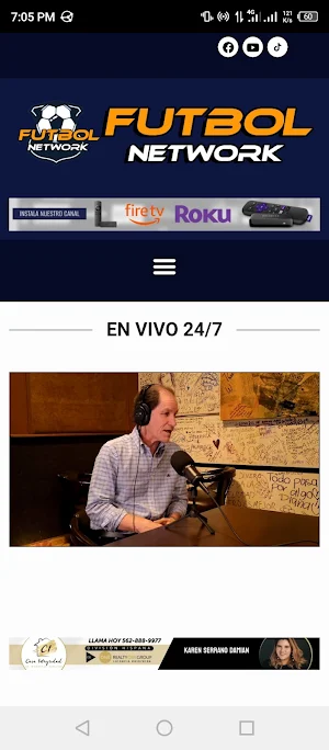 Futbol Network Screenshot 2