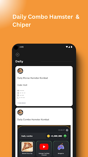 Hamster Airdrop Daily Screenshot 2