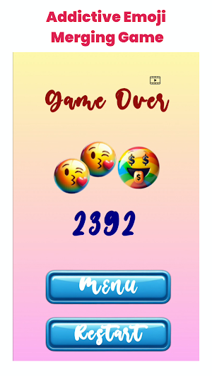 Emoji Merge: Candy Puzzle Game Screenshot 1