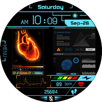 BFF11- Technology Heart HUD