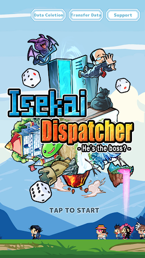 Isekai Dispatcher - Pixel game Screenshot 0