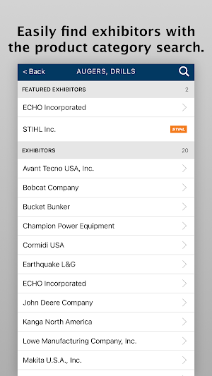 Equip Exposition App Screenshot 1