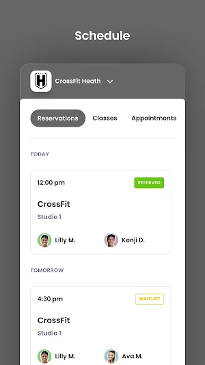 CrossFit Heath Screenshot 2