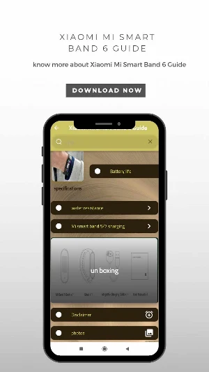 Xiaomi Mi Smart Band 6 Guide Screenshot 2