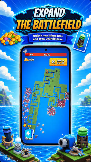 Endless Island TowerDefense-TD Screenshot 2