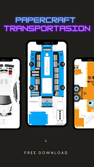 Papercraft Transportasion Screenshot 2