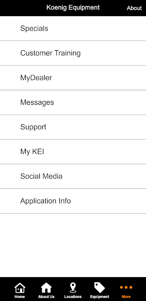 Koenig Equipment Screenshot 3