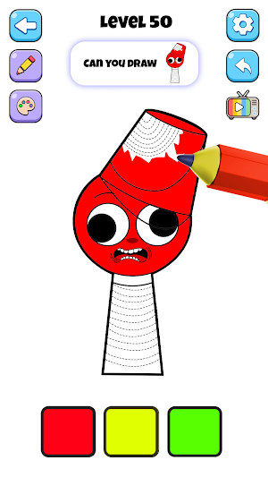 Color Spranky: Draw the Beat Screenshot 2