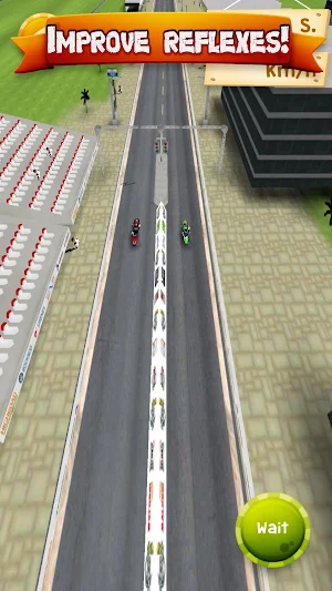 Drag Racing Manager - Motorbike wheelie racing Screenshot 0