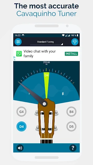 The Cavaquinho Tuner Screenshot 0