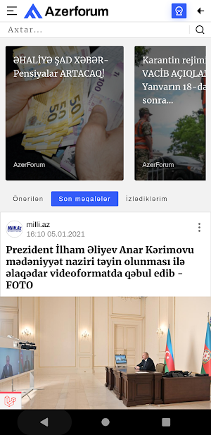 Azerforum Screenshot 1