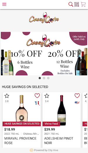 Classy Corks Wines and Spirits Screenshot 2