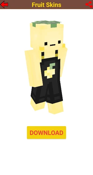 Fruit Skins for Minecraft PE Screenshot 2