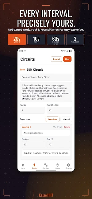 KesselHIIT Screenshot 3