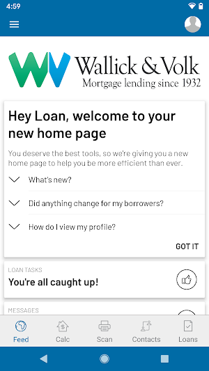 Wallick & Volk Mortgage Screenshot 0