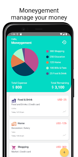 Moneygement Screenshot 0