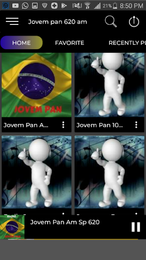 Radio Jovem Pan Am Sp 620 Screenshot 1