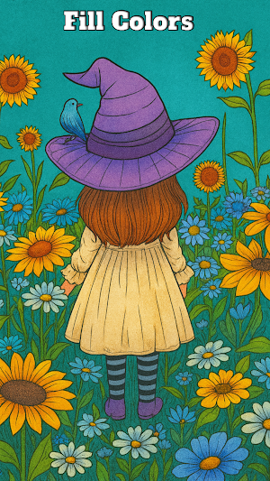 Halloween Color by Number Screenshot 3
