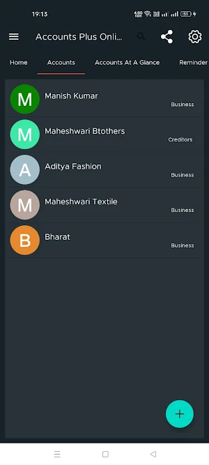Accounts Plus - Online Screenshot 2