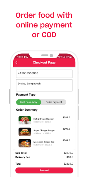 FoodBank Customer Screenshot 3