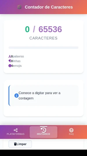 Contador de Caracteres Screenshot 3