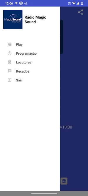 Web Rádio Magic Sound Screenshot 1