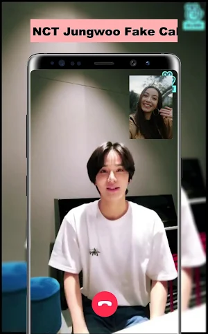 Jungwoo Fake Call Screenshot 2